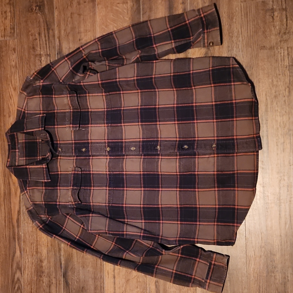 Men Carhartt button-up shirt